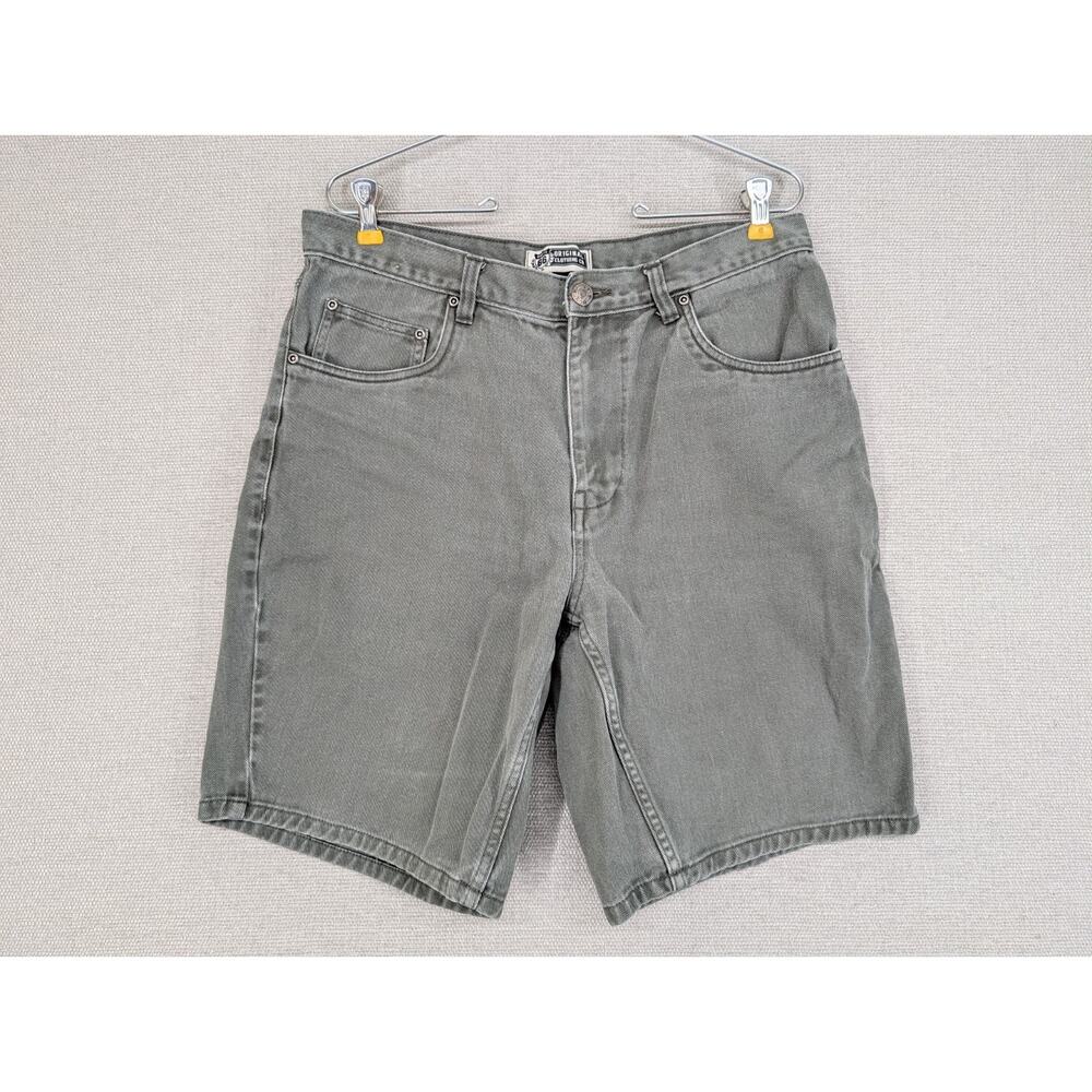 Route 66 Shorts Size 34 Gray Denim